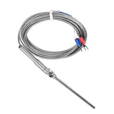 Type K Thermocouple M8 Thread 100mm Probe Temperature Sensor Wire 0-400 4m