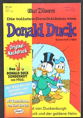 Nr. 12-60 Die tollsten Geschichten von Donald Duck Sonderheft 1. Auflage 1965-