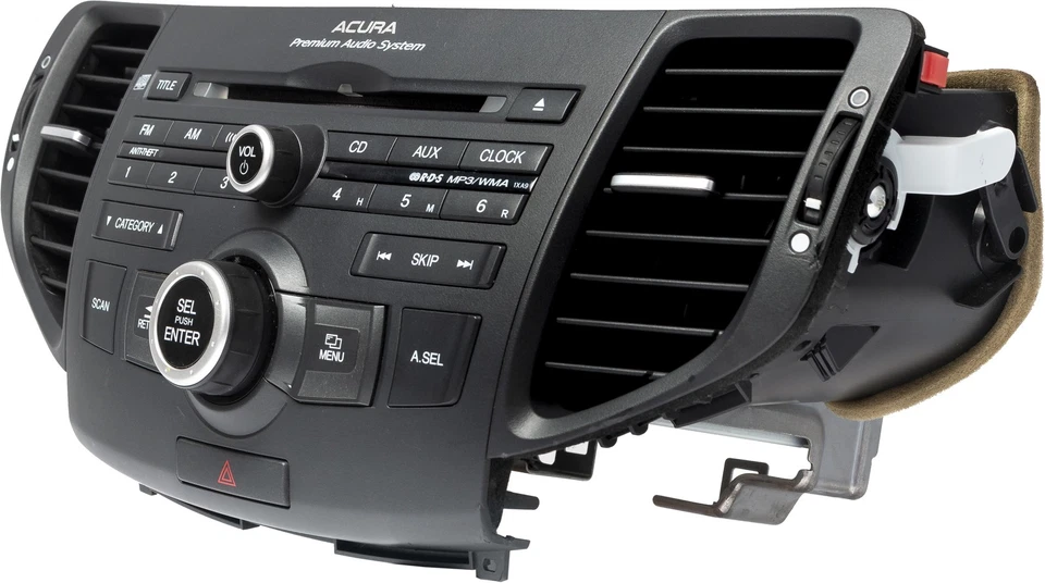 Reproductor de CD de disco único radio SAT AM FM 2011-2014 Acura TSX 39100-TL2-A110-M1 1XA9 Foto 2 de 4