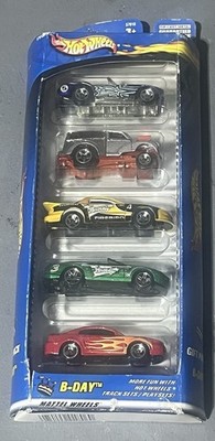 Hot Wheels B-Day 5-car gift pack #57018
