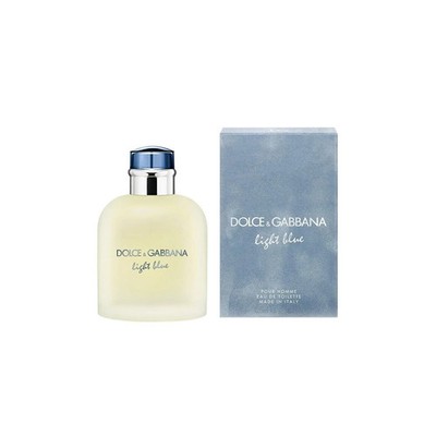 Dolce & Gabbana Light Blue Pour Homme Eau De Toilette 4.2 oz /125ml-New sealed