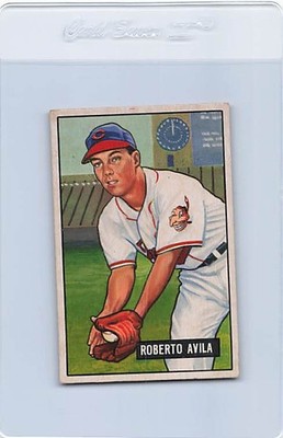 1951 Bowman #188 Roberto Avila Indians EX/MT *DA-E1944