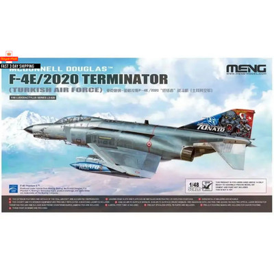 MENG MODEL LS-020 1/48 Scale F-4E/2020 TERMINATOR (Turkish Air Force) Fighter Ai