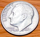1962-D Roosevelt Dime (VG) 90% Silver