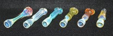 Pipa de vidrio para fumar tabaco 2x - 3" COMFORT TIP Glass One Hitter