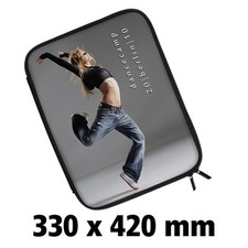Housse Pochette Tablette PC Portable Mac 17 pouces PERSONNALISABLE 33X42cm NEUF