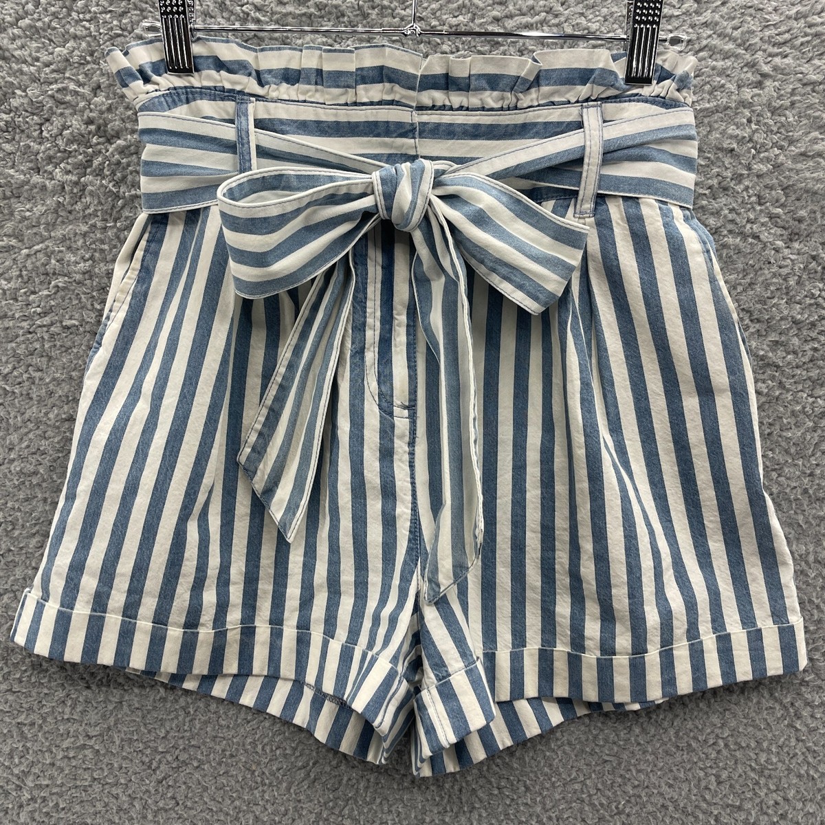 Paper Bag Waist Shorts Forever 21 Forever 21 High Rise Paper Bag