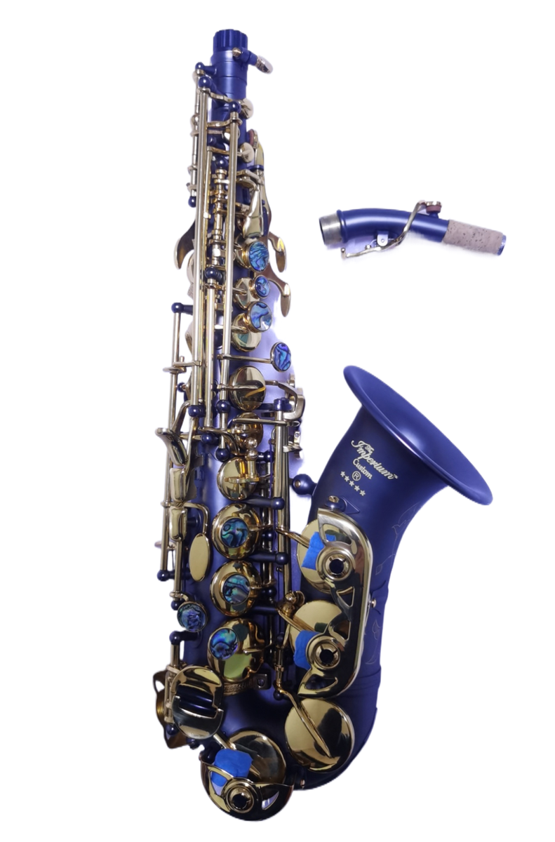 ソプラノサックス　Eastern Music Amazon.com: Eastern music German style gold lacquer curved