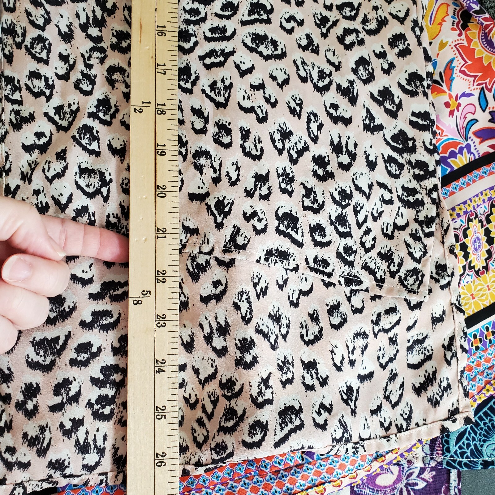 lulus pink leopard print top collar button up dol… - image 9