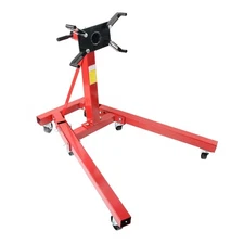 2000LBS Engine Stand Folding Motor Hoist Dolly Mover Auto Repair Jack