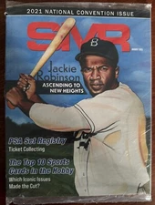 Jackie Robinson PSA Magazine, SMR Magazine November 2021 Dodgers - New Sealed!