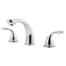 Pfister 1T6-510 Chrome Pfirst Series Deck Mounted Roman Tub Filler