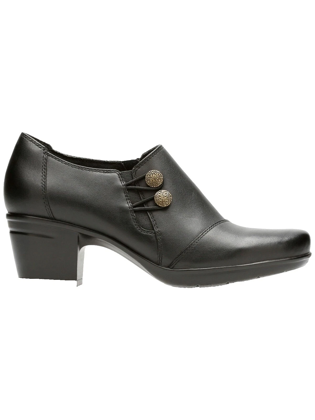 Clarks Black Heels for Women