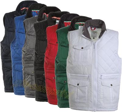 GILET MULTITASCHE INVERNALE IMBOTTITO TRAPUNTATO DA LAVORO PAYPER