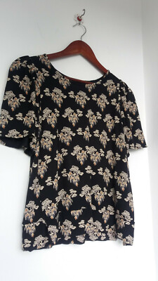 Noa Noa schweres Viskose Strick Top, XS