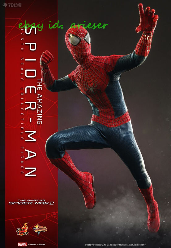 Hot Toys 1/6 Mms658 Spider-Man The Amazing Spider-Man 3 Action