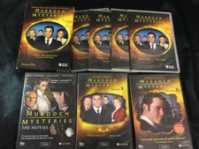 DVD Lot: MURDOCH MYSTERIES Seasons 1, 8, 9 & The Movies, 17 DVDs