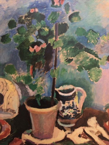 Henri Matisse "Still Life with Geranium" 11 x 14 Matted Art Print-1906 - Picture 4 of 4