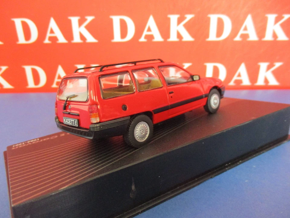 Die cast 1/43 Modellino Auto Opel Kadett E Caravan Red 1984-91 - Immagine 3 di 4