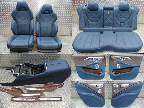 BMW G09 XM Lederausstattung M Sitze Seats BELÜFTUNG MASAGE Deep Lagoon 27km!