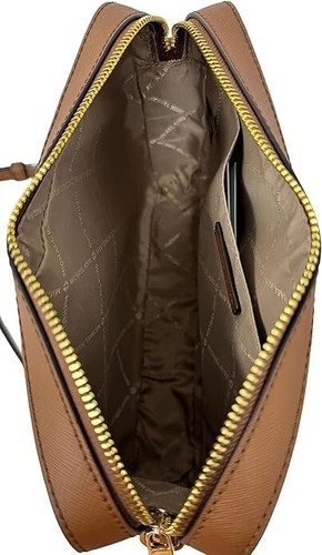 Bolso Bandolera Michael Kors Jet Set Grande de Cuero con Logotipo a Juego Bolsa para Monedas - Imagen 13 de 24