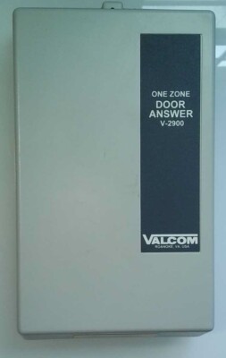 VALCOM ONE ZONE DOOR ANSWER V-2900
