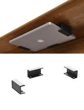 NOTMBESTM Under Desk Laptop Holder Under Desk Rack Mount for Keyboard & Small...