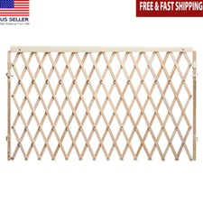 Walk-Thru Room Divider Baby Gate Extra Wide Safety Gate 24-60in Adjustable New