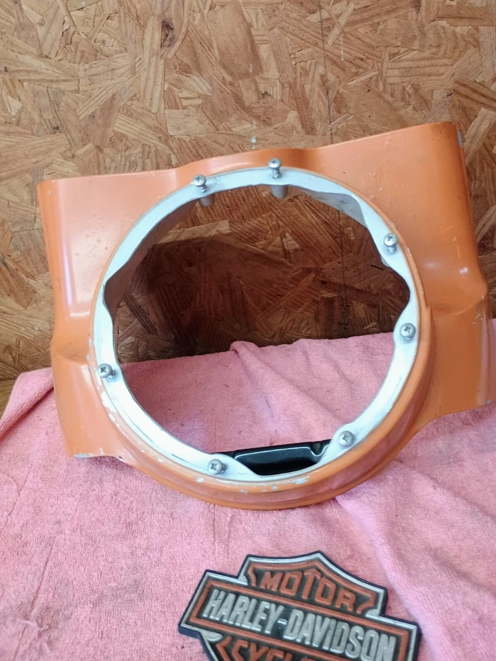 🏍Carcaça de farol Harley Davidson 1983-92 Touring Electra Glide Nacelle🏍 - Imagem 2 de 4