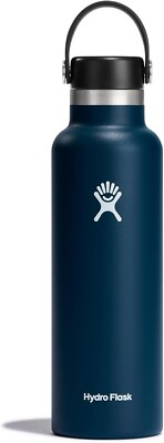 Indigo Hydro Flask 21oz Standard Mund Wasserflasche Heiß Kalt Getränk