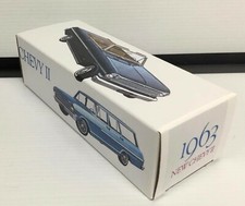 1963 Chevy Ii Nova Convertible And Wagon Custom Made Promo Model Box Only No Car