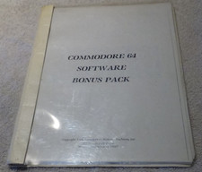 Commodore 64 Software Bonus Pack 1983 Commodore Business Machines Inc