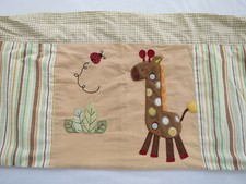 Valance Curtain with Elephant Giraffe Lion 59" X 13" childs room