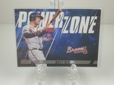 Topps 2022 Stadium Club Baseball Card #PZ-25 Matt Olson Braves Power Zone Insert
