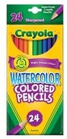 Crayola 24ct Watercolor Colored Pencils , New, Free Shipping on sale Crayola 24ct Watercolor Colored Pencils , New, Free Shipping on sale