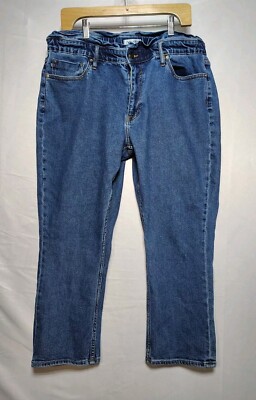 Vigoss Capris Stretch Waist Jeans Women's Plus Size 18 (36x24)