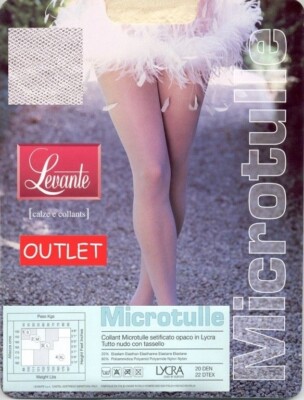 Strumpfhose Levante Microtulle 20 Höhle Seide Matt Lycra Blau - Outlet