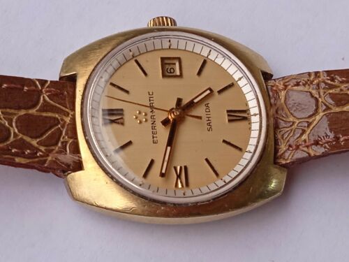 ETERNA MATIC Sahida Automatic 2671 Swiss With Date - Picture 2 of 9