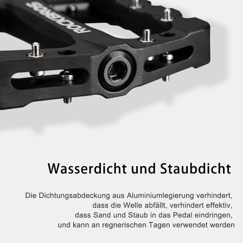 Pedali Bicicletta RockBros Bici Da Strada MTB Fibra Di Carbonio - Foto 5