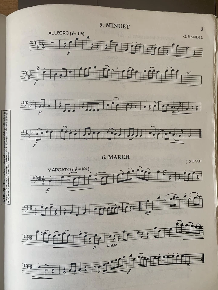 Eight Easy Pieces For Wind Oboe Piano Music Book Classical Pieces Dearnley - Image 4 of 4