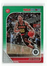 JEFF TEAGUE #115 2019-20 PANINI HOOPS PREMIUM STOCK HAWKS GREEN