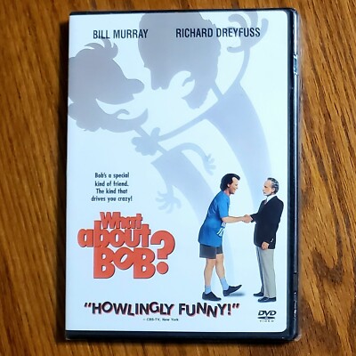What About Bob? (DVD, 1991) Buena Vista Touchstone Bill Murray Richard Dreyfuss