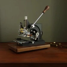 Single-Phase Manual Leather Bronzing Machine Paper Bronzing Copper Logo Leather