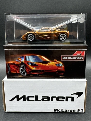 2024 Hot Wheels ORANGE McLAREN F1 RLC Redline Club Free Shipping Mattel LOOK
