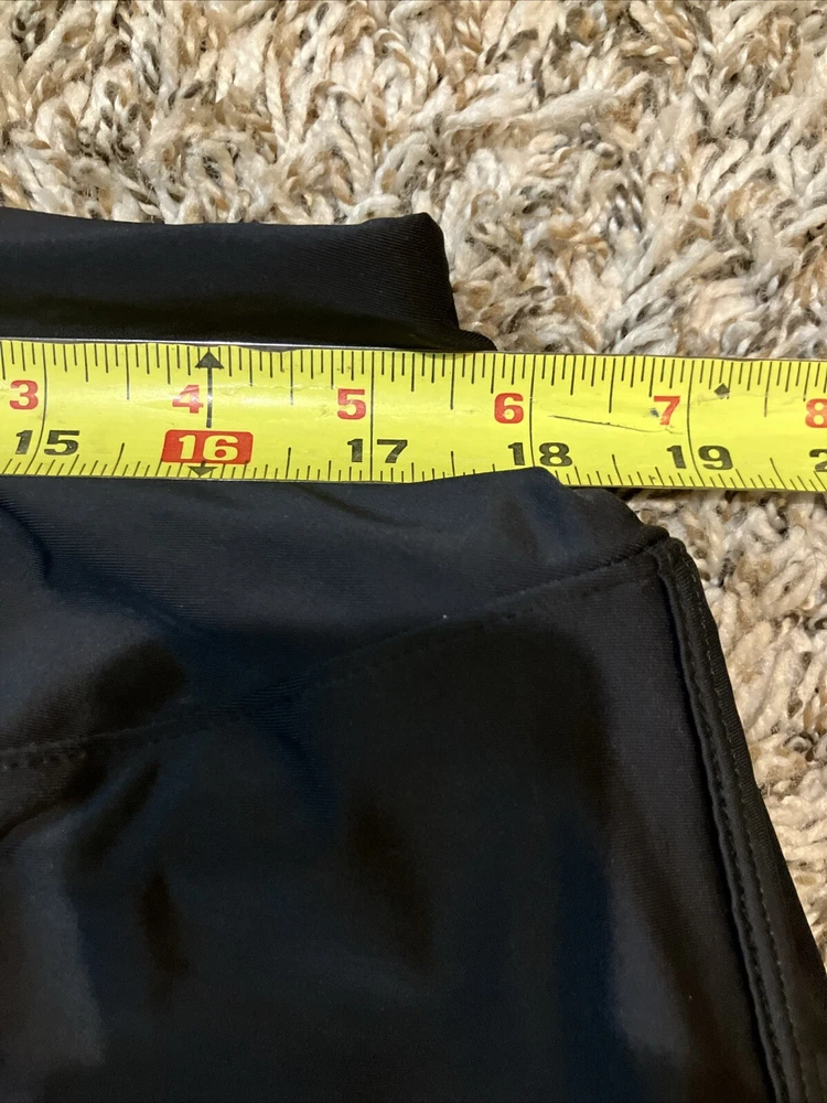 Soothfeel Womens XXL Black Tennis Skirt with Lined Zipper Pocket