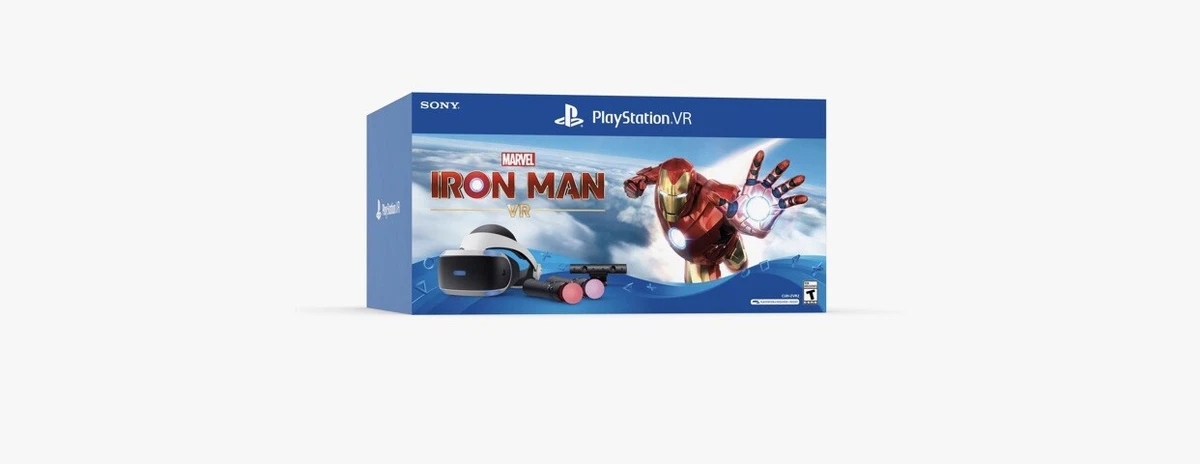 Sony playstation vr marvel's iron man vr bundle stores hot sale