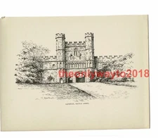 Gateway, Battle Abbey, Sussex, Book Illustration (Print), 1903