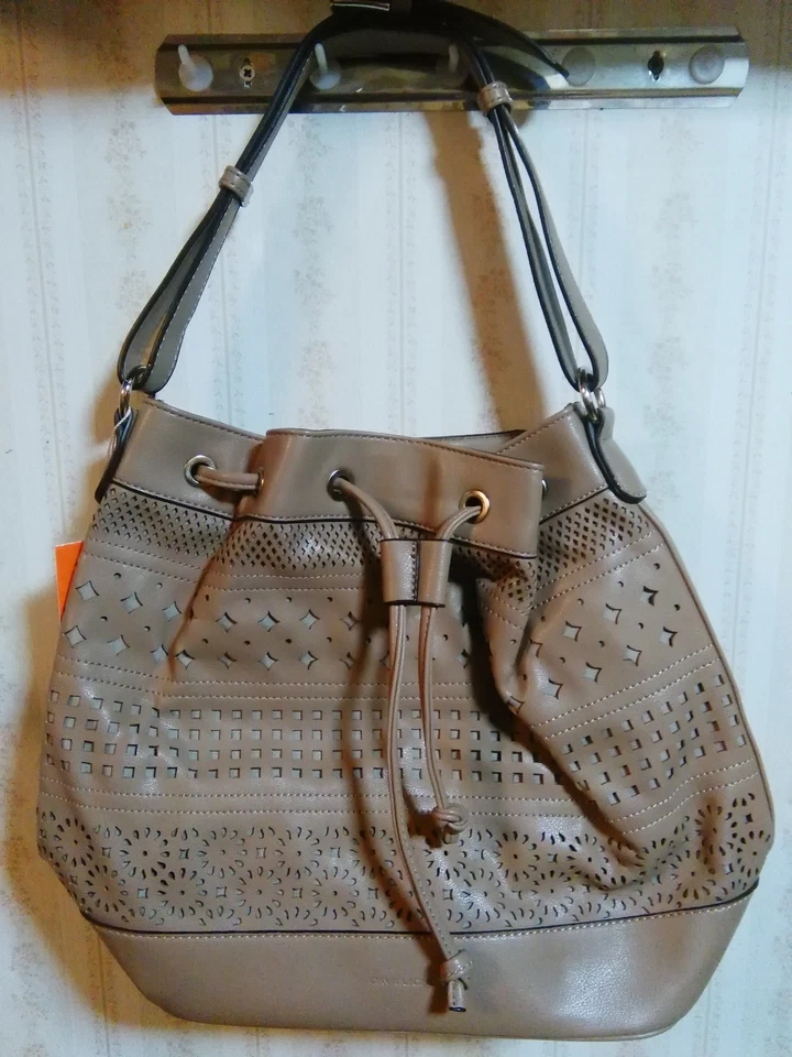 Hobo festoneado marrón David Jones Foto 2 de 3