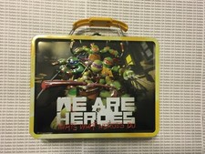 Teenage Mutant Ninja Turtles Square Lunch Box Tin