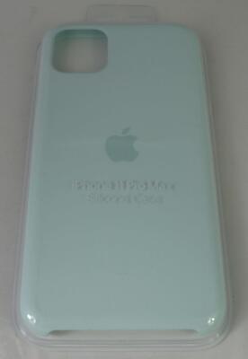 Genuine Official Apple Silicone Case For iPhone 11 Pro Max Seafoam  (Green)